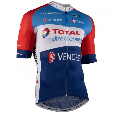 Maillot mangas cortas 2021 Team TotalEnergies N001